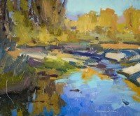 Snake River Study / Jill Carver / 10.00x12.00 / $1550.00/ Sold
