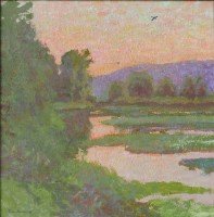 Cormorant's Refuge / Daniel Pinkham / 16.00x16.00 / $6400.00/ Sold