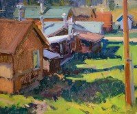 Back Alley / Jill Carver / 10.00x12.00 / $1550.00