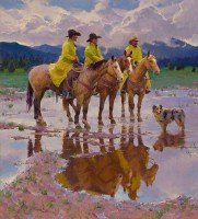 Waitin' On The Boss / R.S. Riddick, CA / 60.00x54.00 / $112000.00/ Sold