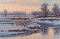 A Winter's Evening / Jim Morgan / 20.00x30.00 / $12500.00