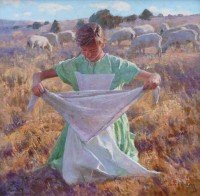 Little Bo Peep / Grant Redden, CA / 16.00x16.00 / Price Upon Request/ Sold