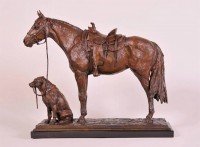 Showing Horses #AC/15 / Richard Loffler / 19.00x17.00 / $7500.00/ Sold