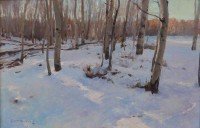 Aspen Grove In Winter / Grant Redden, CA / 12.00x18.00 / $3900.00