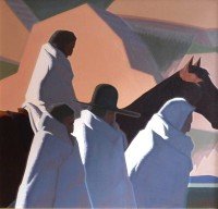 Four White Blankets / Logan Maxwell Hagege / 40.00x40.00 / $17500.00/ Sold