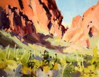 Afternoon Sun, Big Bend / Jill Carver / 11.00x14.00 / $1650.00