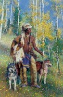 Mountain Guardians / R.S. Riddick, CA / 40.00x26.00 / $35000.00/ Sold