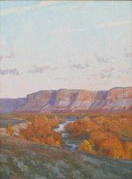 Autumn on the San Juan / G. Russell Case / 24.00x18.00 / $8000.00