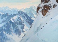 Alpine Adventurers / Ralph Oberg / 44.00x60.00 / $33000.00/ Sold
