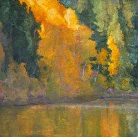 Autumn's Embrace / Amy Sidrane / 30.00x30.00 / $10000.00/ Sold