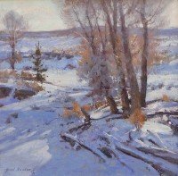 Winter Cottonwoods / Grant Redden, CA / 12.00x10.00 / Price Upon Request/ Sold