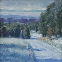 It's Winter / Len Chmiel / 12.00x12.00 / $3600.00