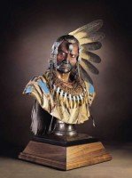 Enemies Past, Life Size Bust / Dave McGary (1958-2013) / 40.50x26.00 / $30235.00