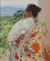 Santa Fe Summer / Terri Kelly Moyers / 20.00x16.00 / $12500.00/ Sold