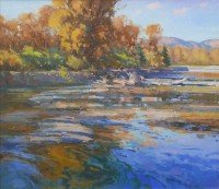 Snake River Afternoon / Jill Carver / 36.00x40.00 / Price Upon Request