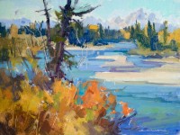 Teton View / Jill Carver / 9.00x12.00 / $1350.00/ Sold