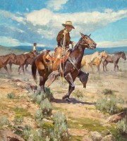 Horse Wrangler / Grant Redden, CA / 40.00x36.00 / $29000.00