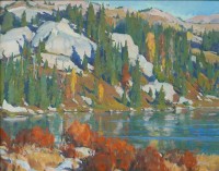 Autumn in the Sawtooths / G. Russell Case / 16.00x20.00 / $6500.00