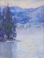 New Beginnings - Alturus Lake, Idaho / Amy Sidrane / 16.00x12.00 / $2500.00/ Sold