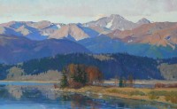 Wyoming Splendor / G. Russell Case / 18.00x30.00 / $8500.00